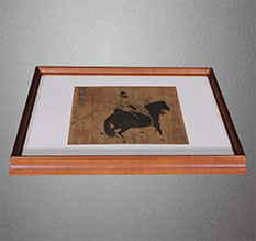 麻栗坡书画装裱配框服务案例